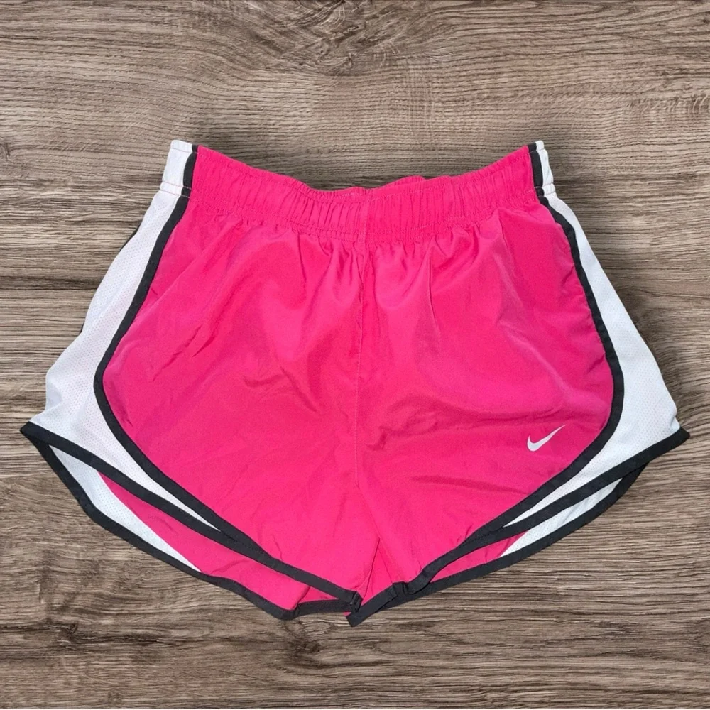 Nike Women’s Red &‎ Pink Athletic Running Shorts Duo